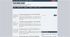 Desktop Screenshot of blogmediagroup.com