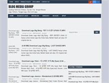 Tablet Screenshot of blogmediagroup.com